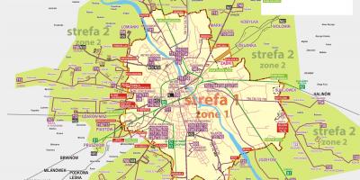 Kartta linja-Varsova 